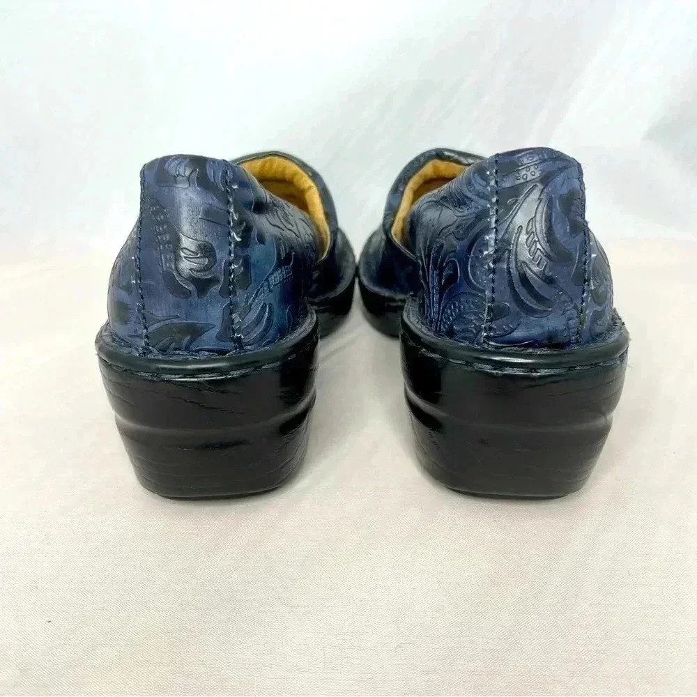 Bass Women’s Clogs 7M Blue Sheena Slip On Mules - Picture 4 of 9
